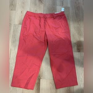 NWT Christopher & Banks Perfect Pant High Rise Cropped size 16